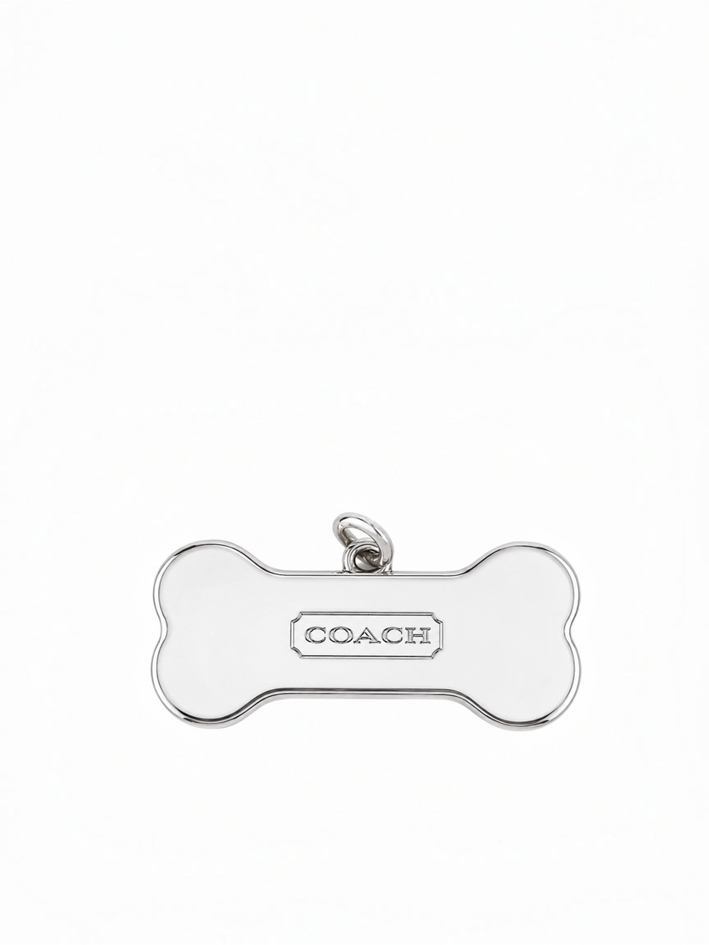 Coach Y2K Dog Tag/Charm